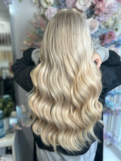 Beauty Works 18 inch Tape 150 grams 3 packs plus fitting